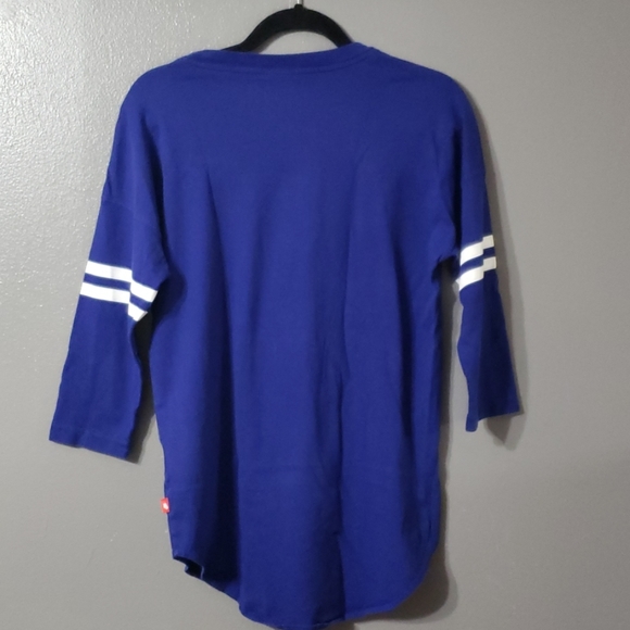 Nike Blue Quarter sleeve Sz M "Just do it" 95 - Picture 2 of 9